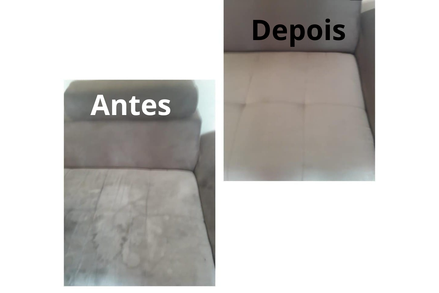Antes e depois - Poltrona