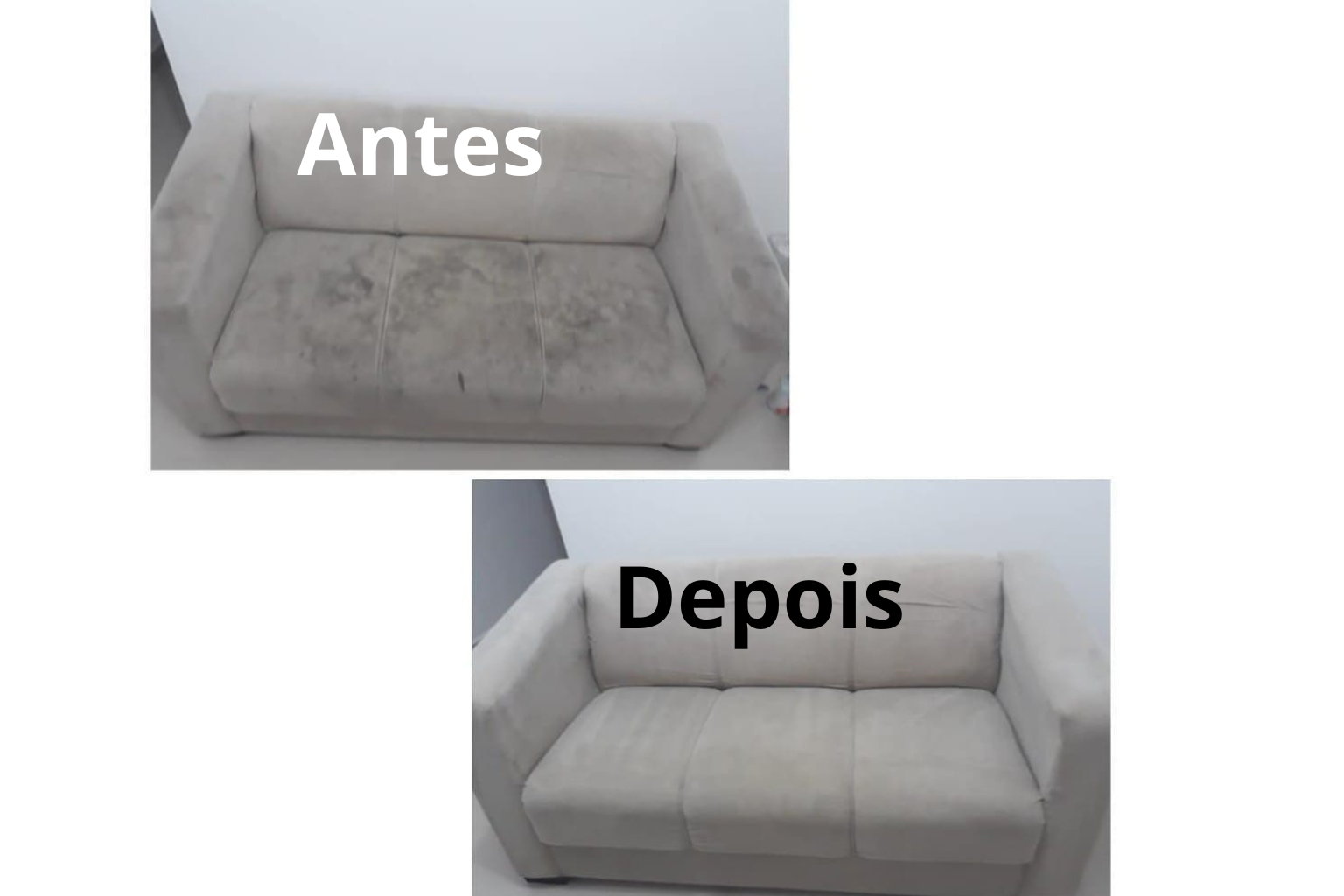 Antes e depois - Tapete