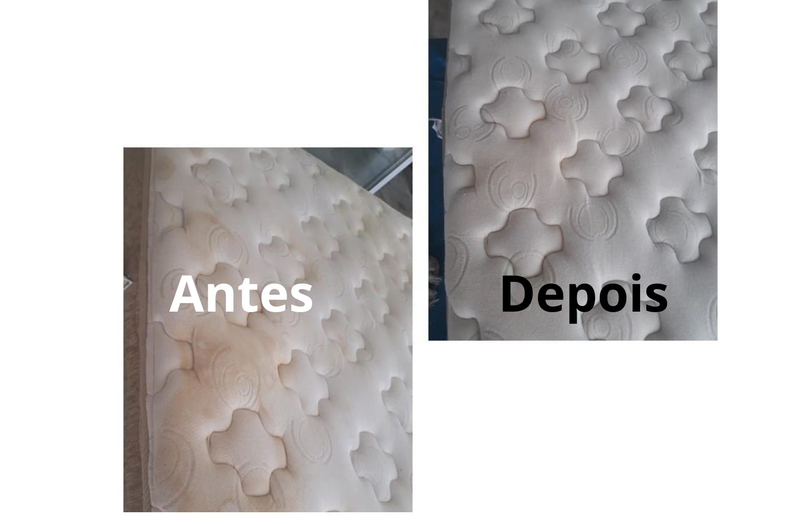 Antes e depois - Banco de carro