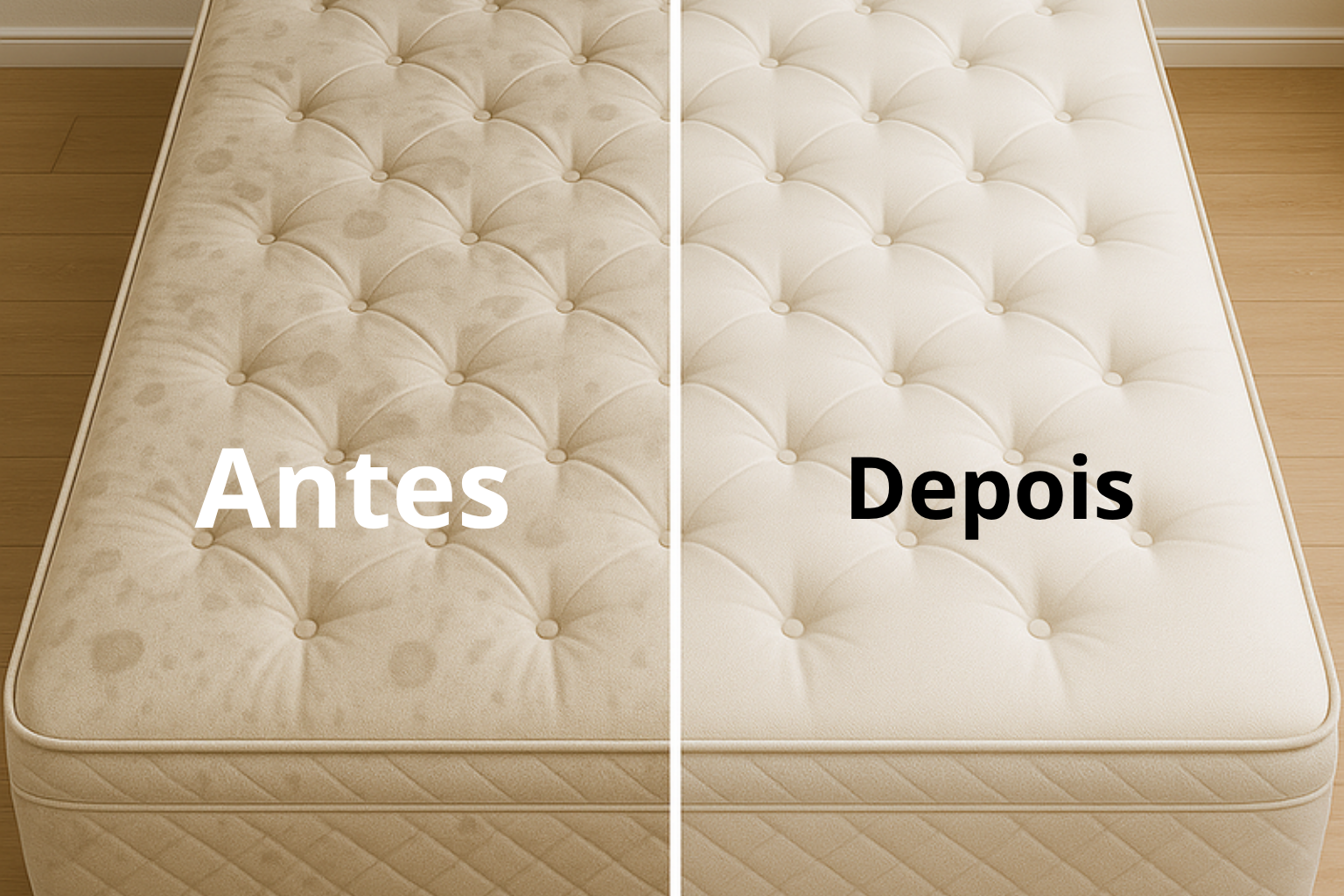 Antes e depois - Tapete